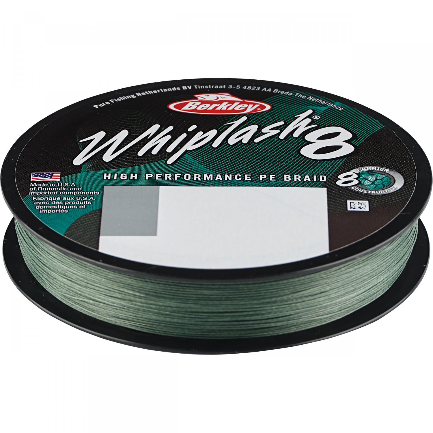 Berkley Fishing line Whiplash8 (green, 300 m) 