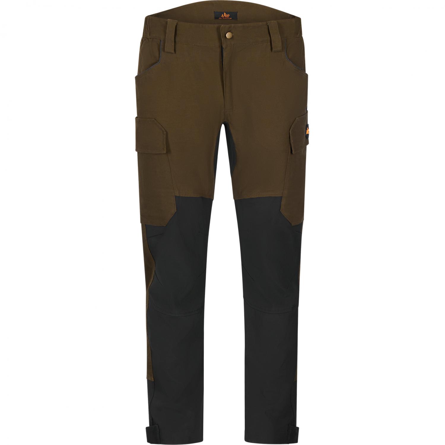 il Lago Prestige Outdoorhose Jütland Herren (Oliv/Schwarz) 