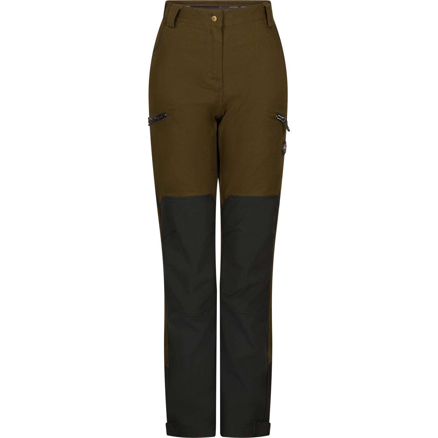  Outdoorhose Freya Damen (Oliv/Schwarz) 