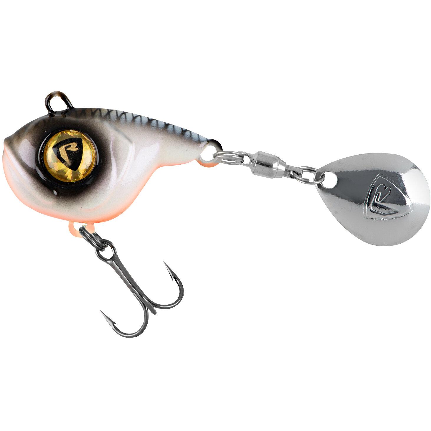  Artificial Lure Ultra UV Big Eye Spin (Bleak) 