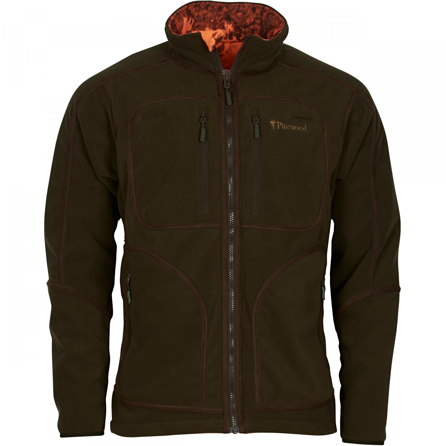  Furudal Reversible Camou Fleece Jacket Herren (H.Brown/Strata Blaze) 