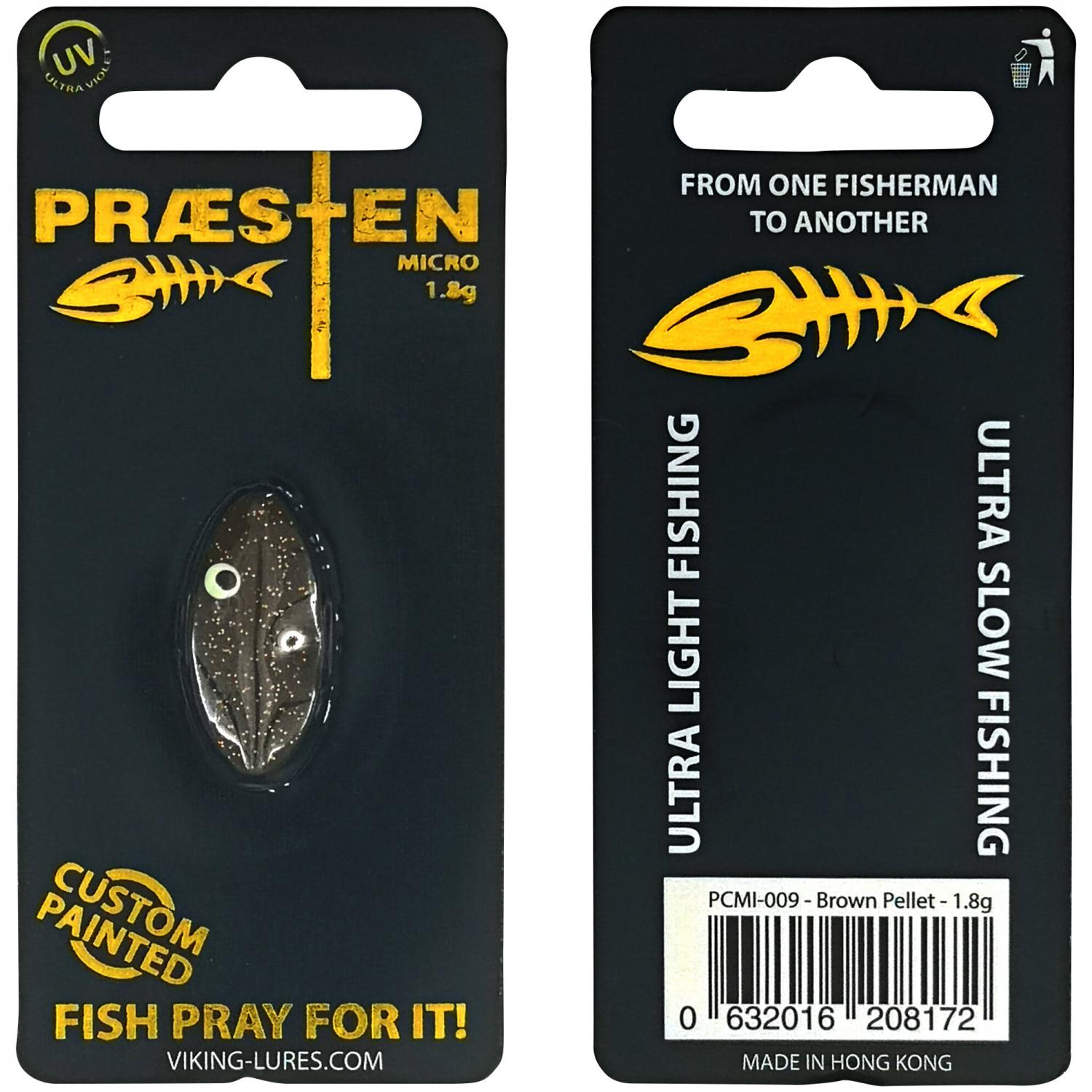 Westin Inlineköder Præsten Mikro (Brown Pellet) 