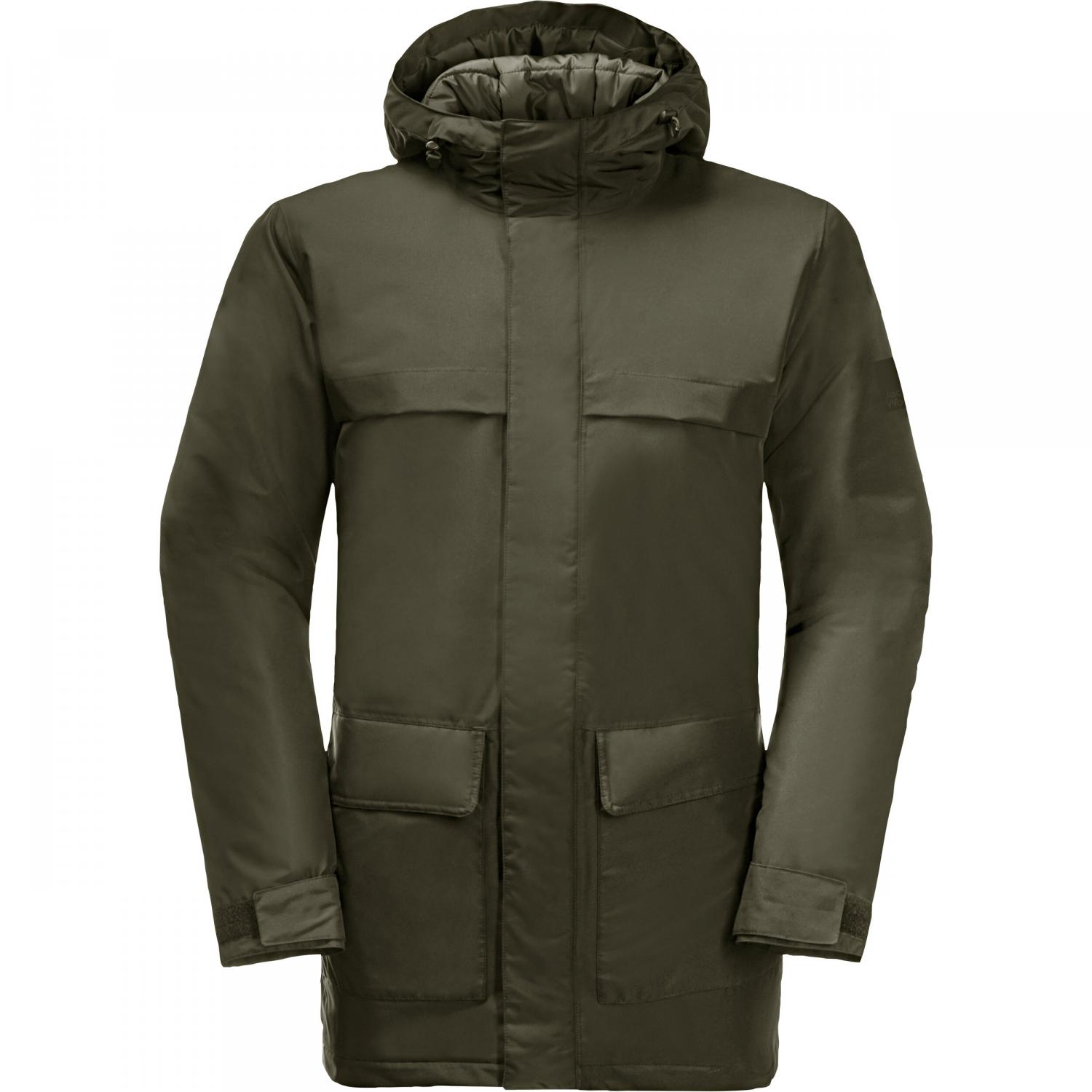  Winterlager Parka M Herren (Island Moss) 