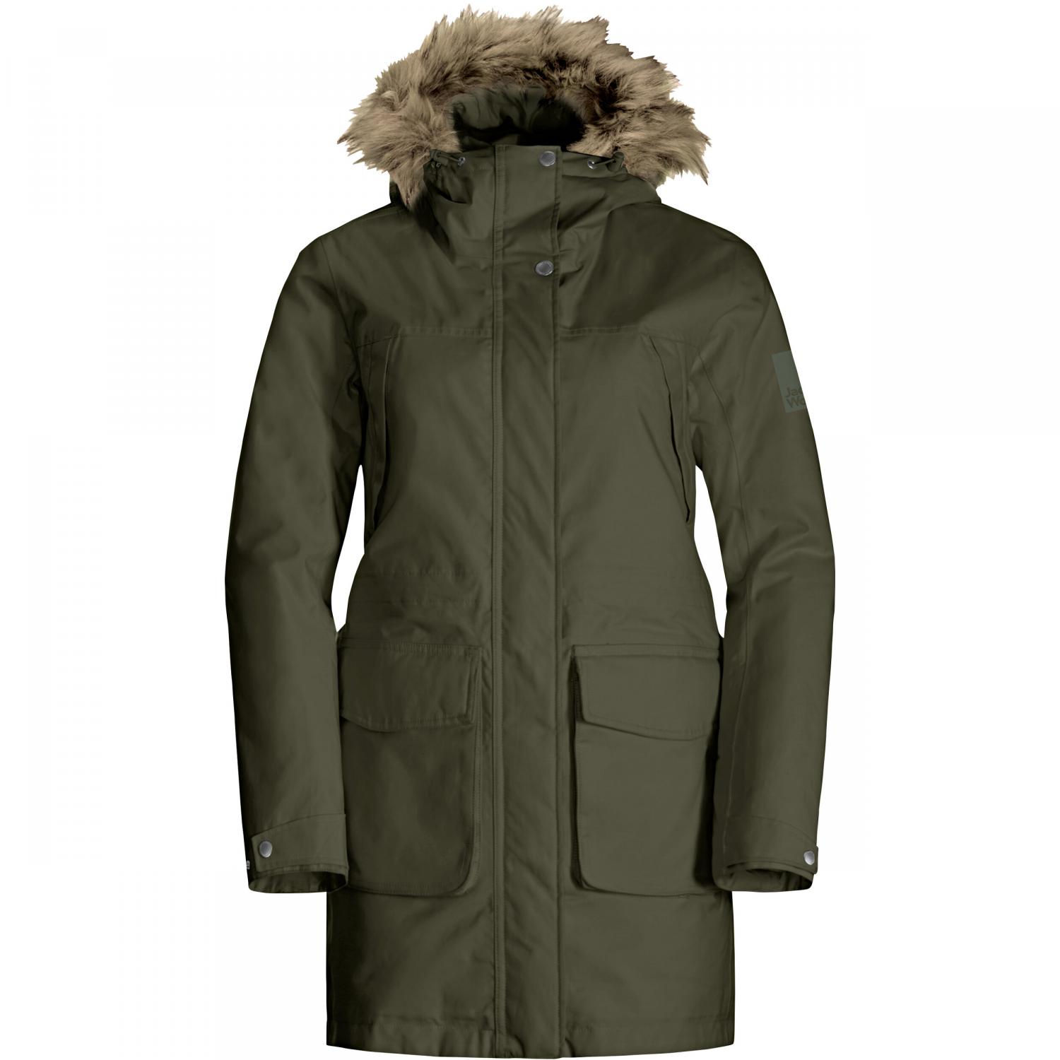  Winterfrost Ins Parka W Damen (Island Moss) 