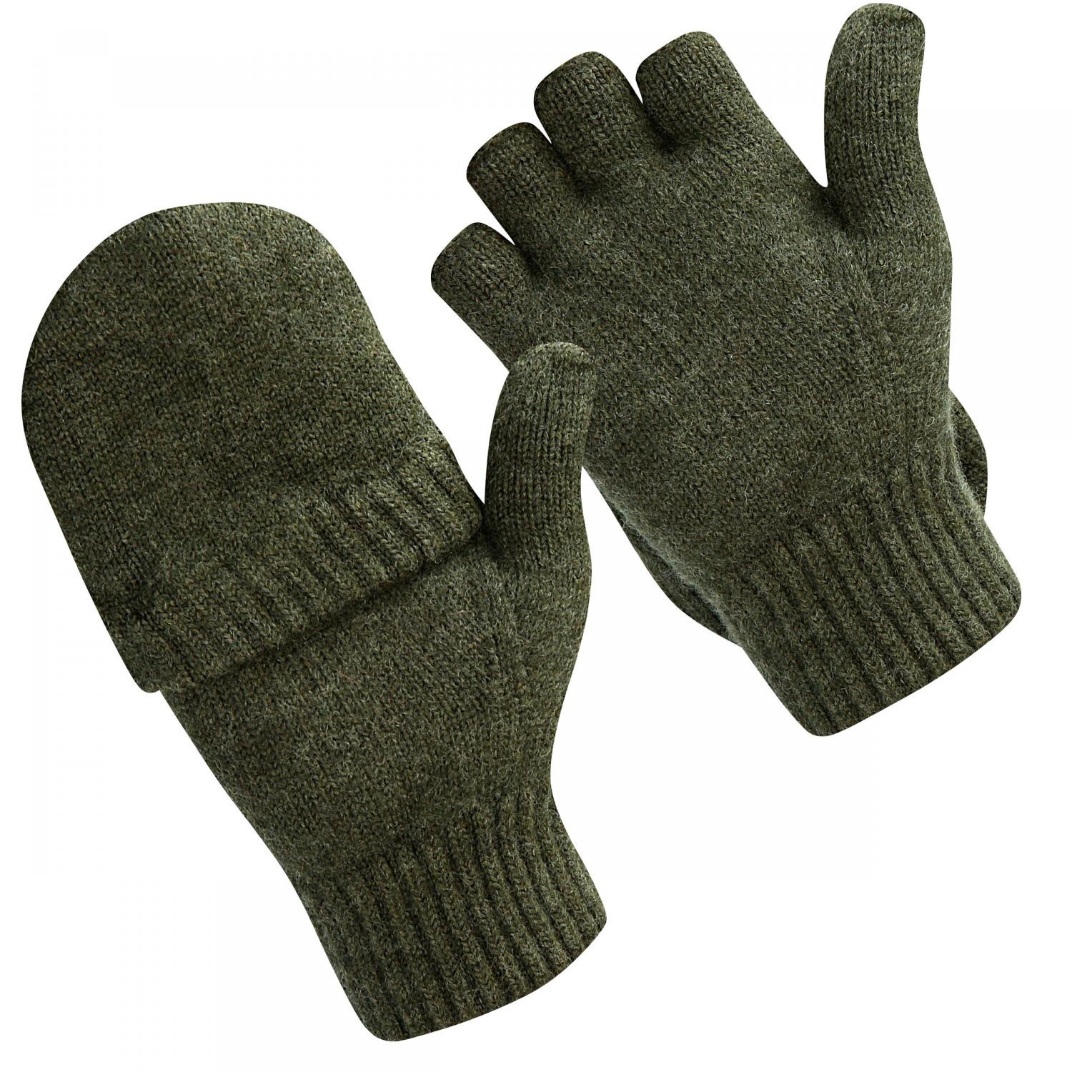  Klapphandschuhe Subzero Hubertus Unisex (Grün) 