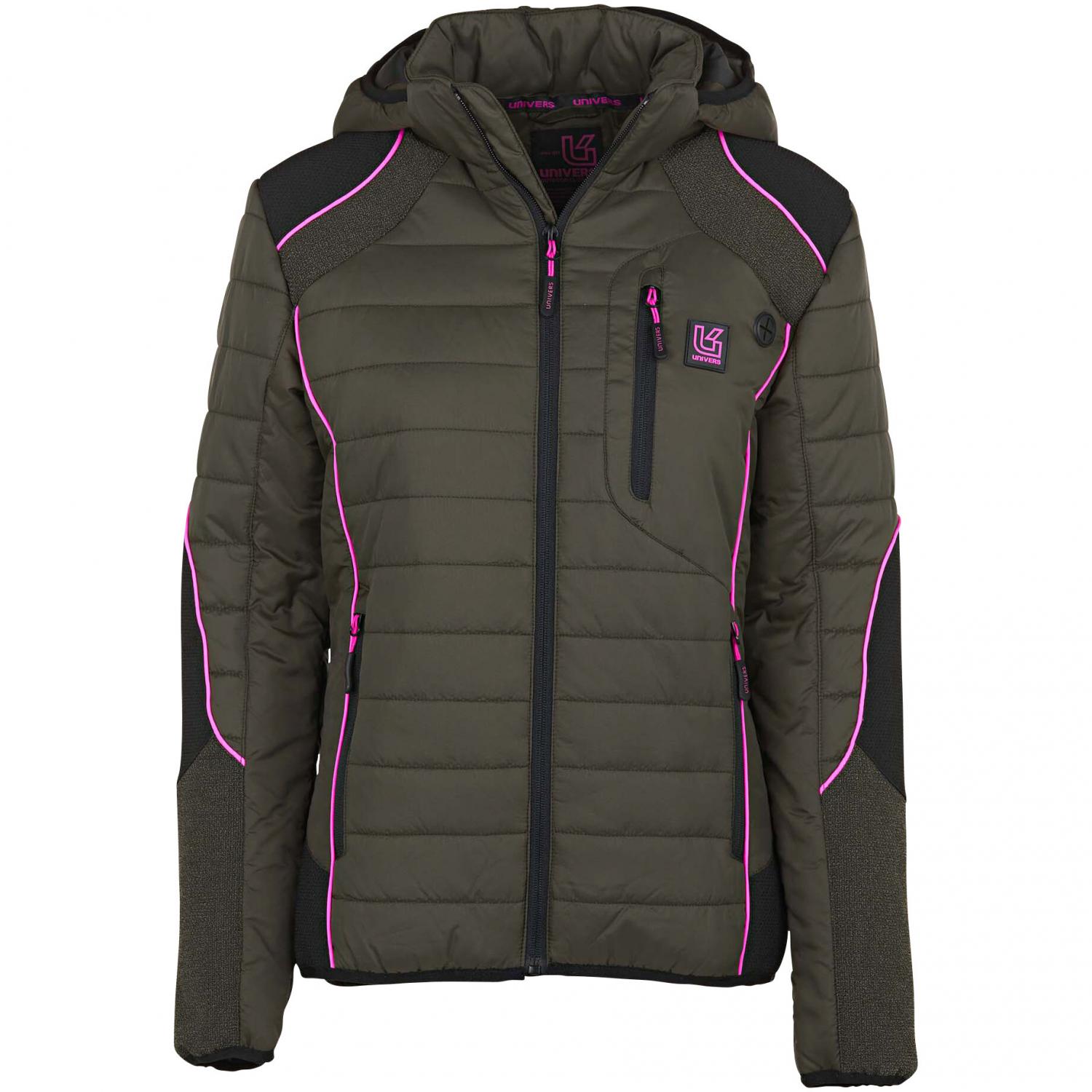  Dolomit Hunting Jacket Damen (Oliv/Pink) 