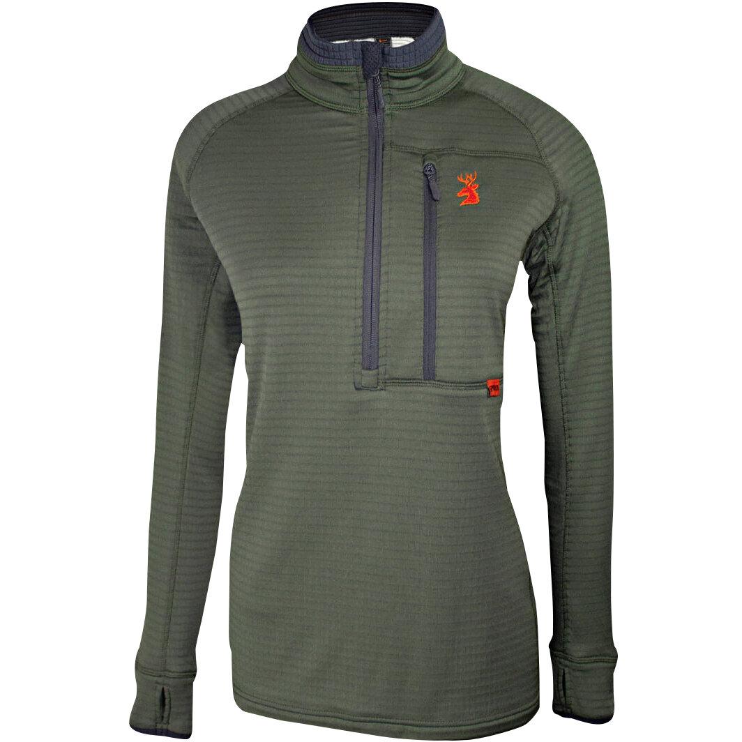  Gridfleece Top Damen (Performance Olive) 