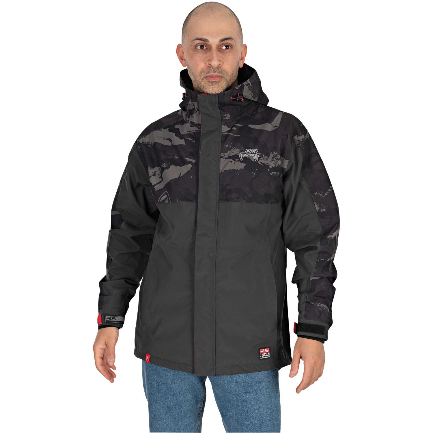  RS Triple-Layer Jacket Herren (Black/Camo) 