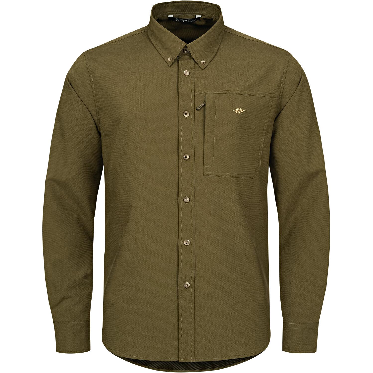  AirFlow Hemd Herren (Dunkel Oliv) 