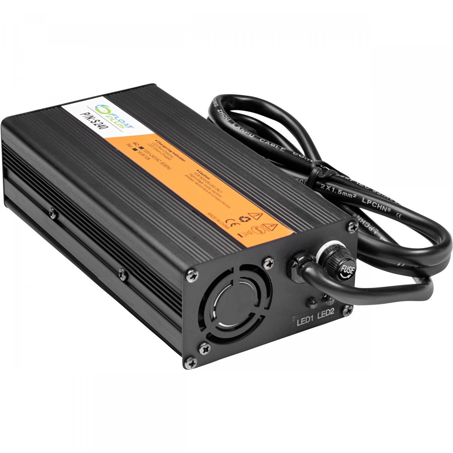 Float Plus Ladegerät Aluminium 16V 10 amp 