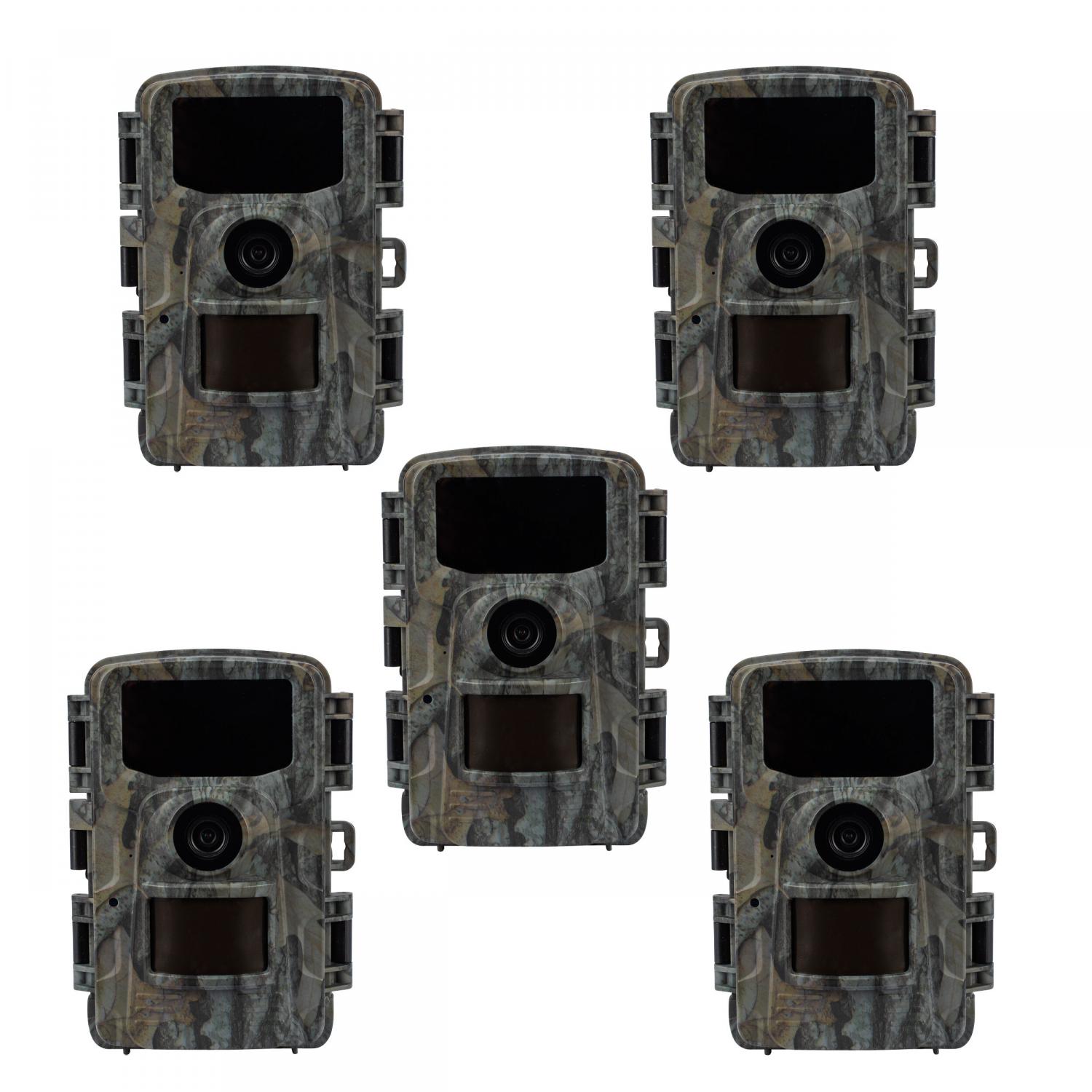  Set 5 x Wildkamera HD Super 16 