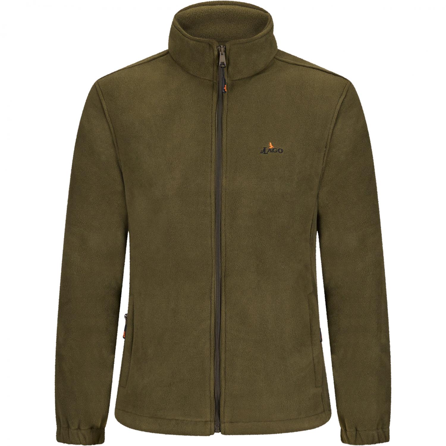 il Lago Basic Fleecejacke Keiler Herren (Oliv) 