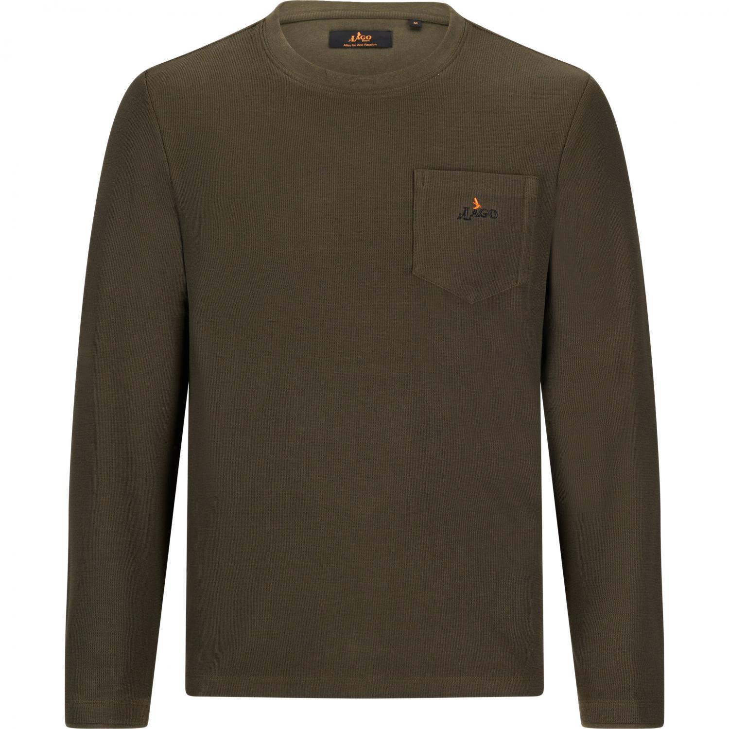 il Lago Basic Longsleeve Heavy Keiler Herren (Oliv) 