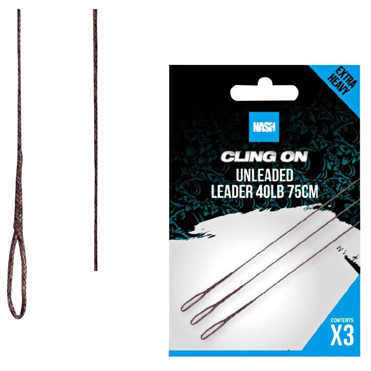  Ready Tied Unleaded Leader 75cm 