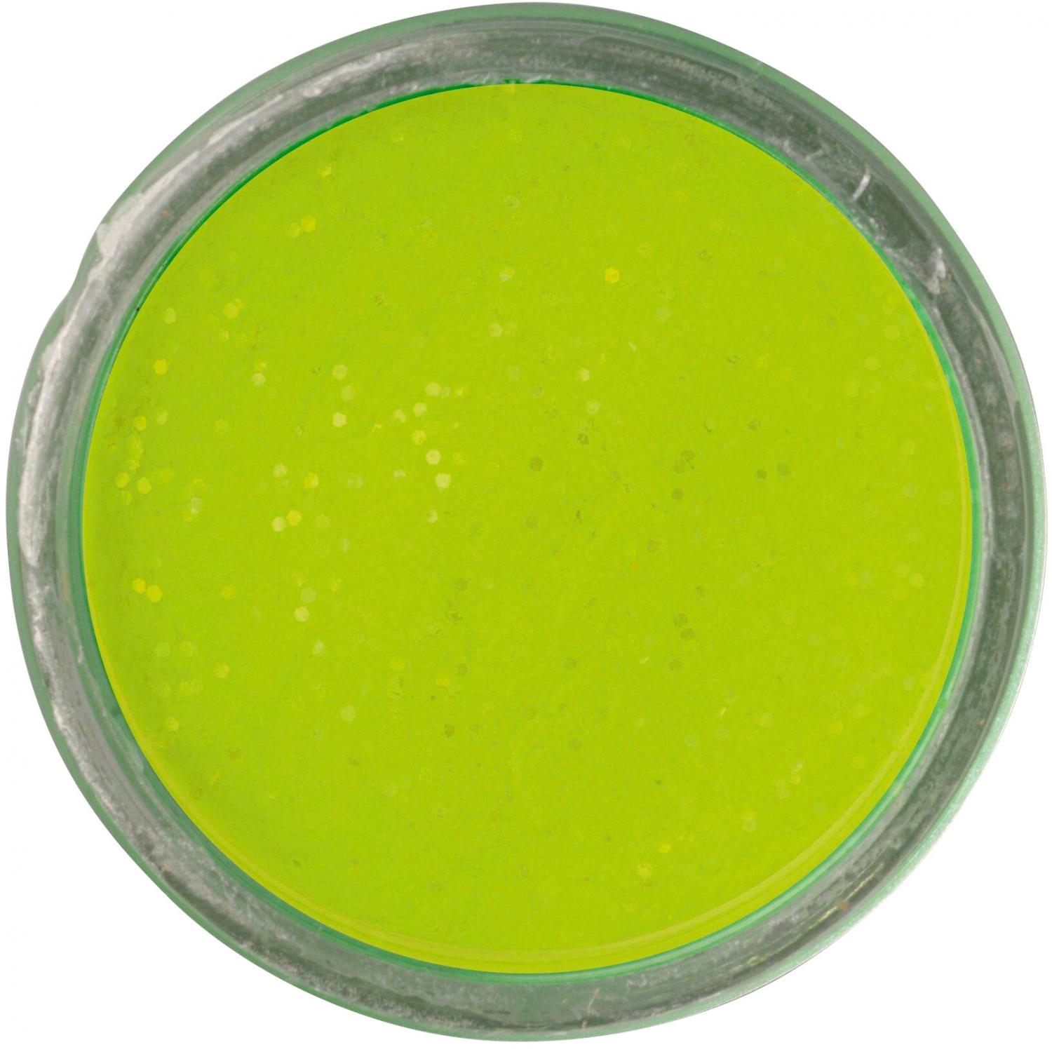  PowerBait® Sinking Glitter Trout Dough (Chartreuse Glitter) 