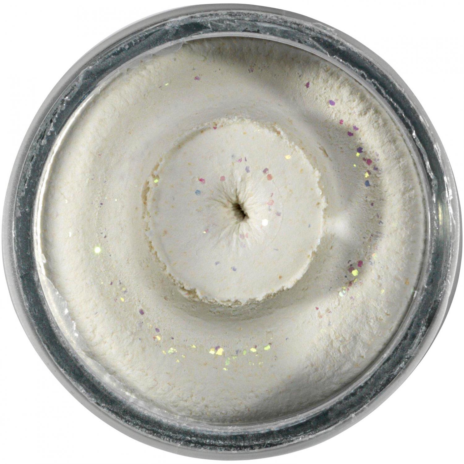  PowerBait® Natural Glitter Trout Bait (Garlic White Glitter) 