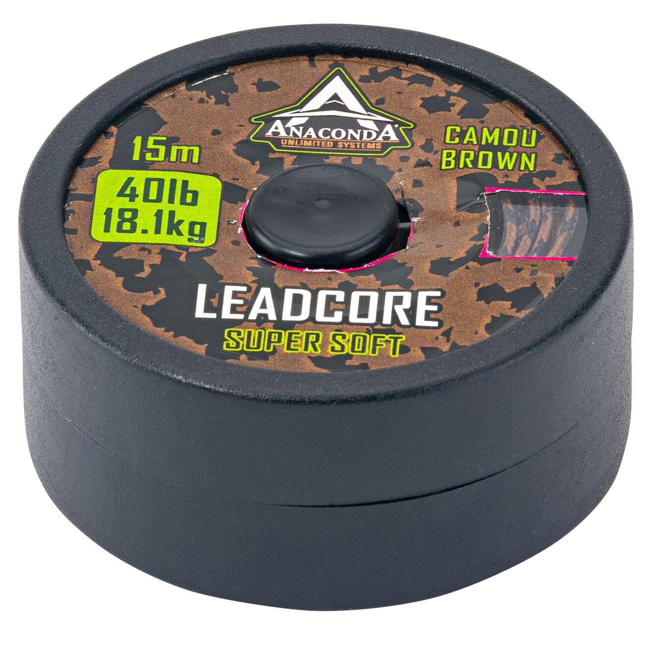  Super Soft Leadcore (camou brown) 
