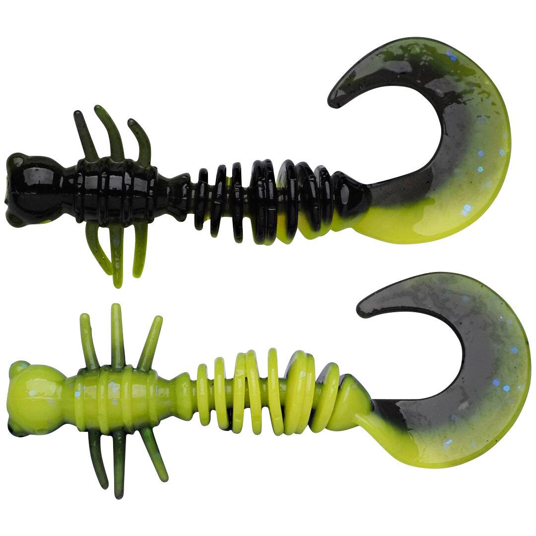 PowerBait Power Curly (Black/Sunshine Yellow) 