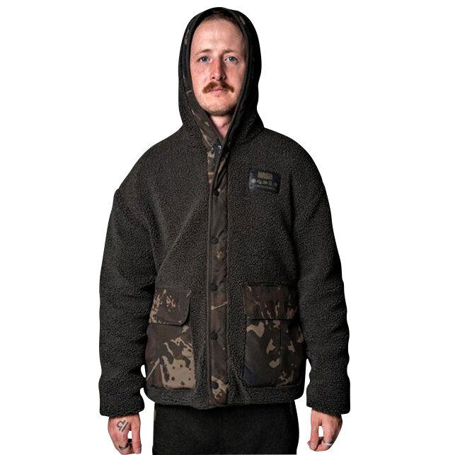  Zero Tolerance Sherpa Fleece Hoody Herren (Braun/Camouflage) 