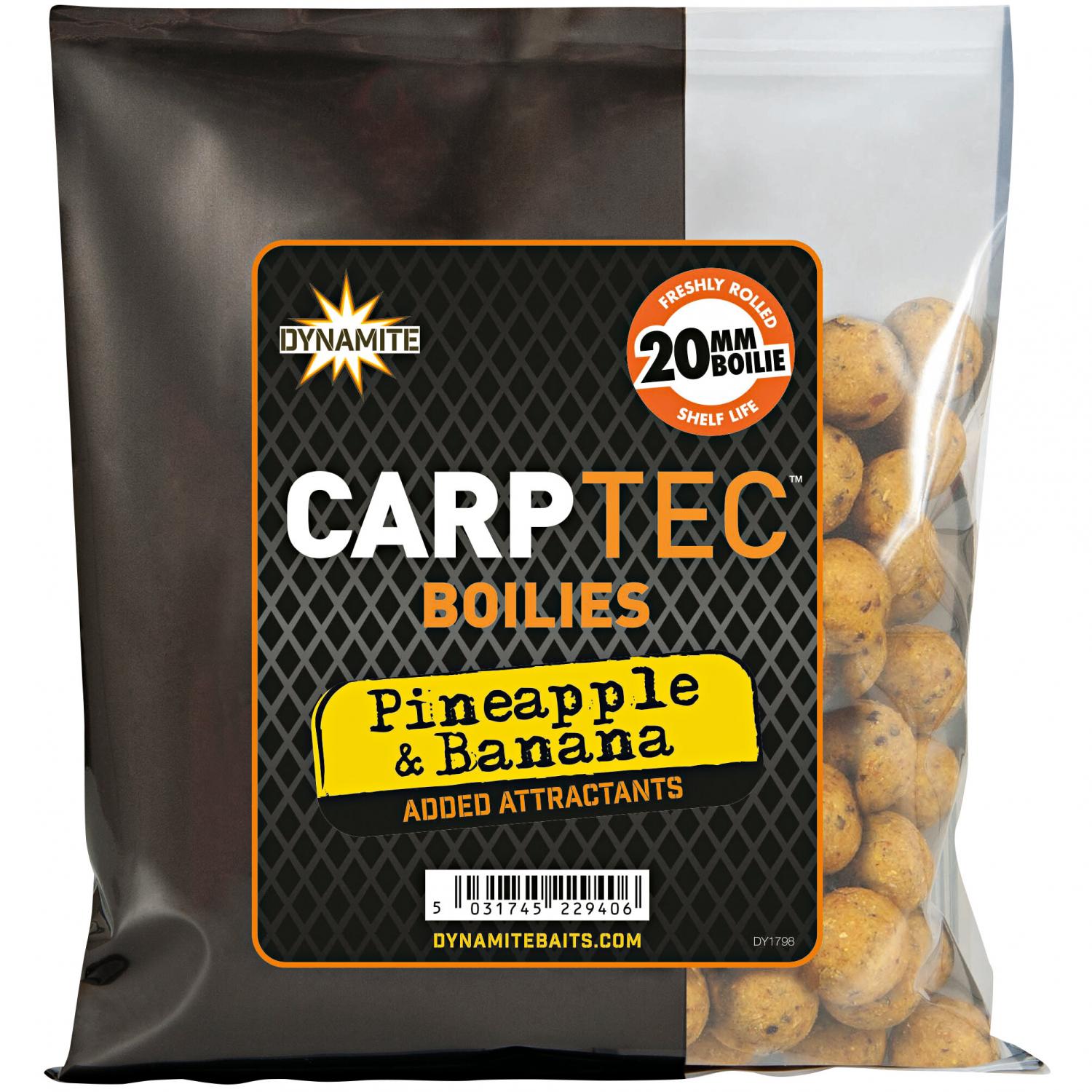  Carptec Boilies (Pineapple & Banana/Gelb) 