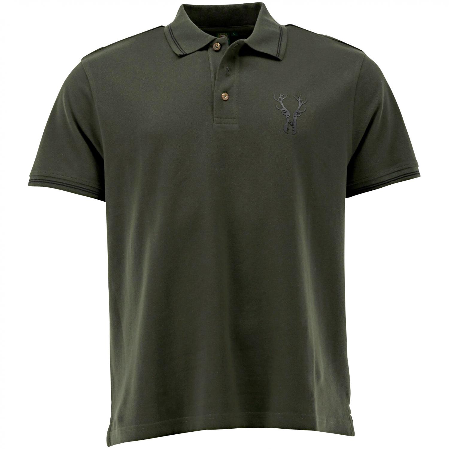  Poloshirt 1/2 Arm Herren (Trachtengrün) 