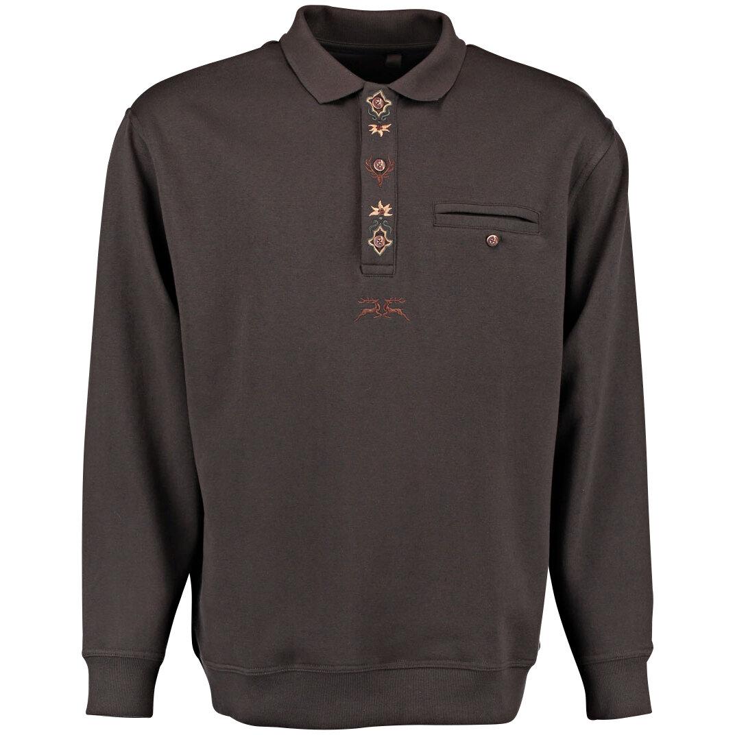  Shuro Sweatshirt 1/1 Arm Herren (Trachtengrün) 