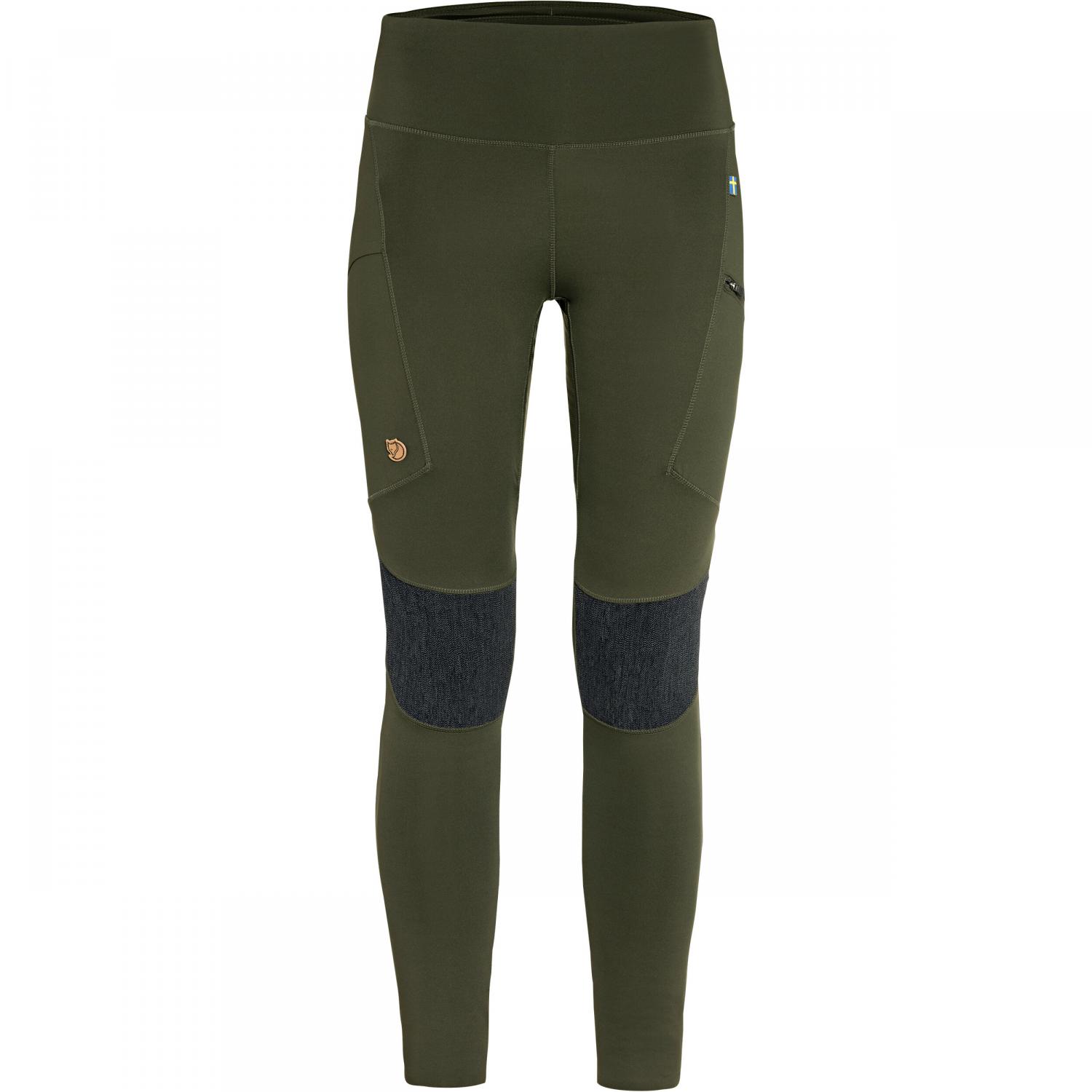  Abisko Trekking Tights HD W Damen (Deep Forest) 