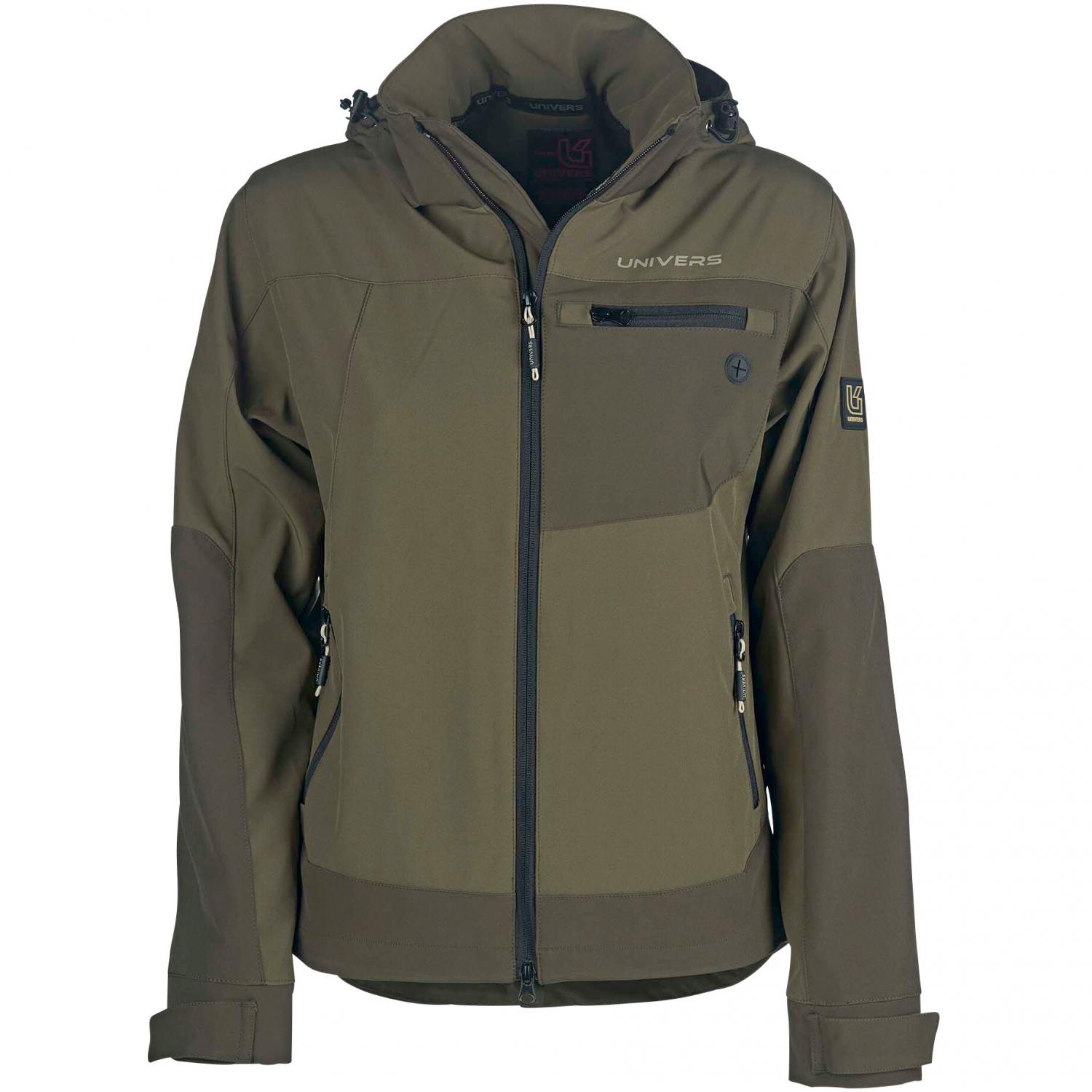  Predazzo Softshell U-Tex Hunting Jacket Damen (Oliv) 