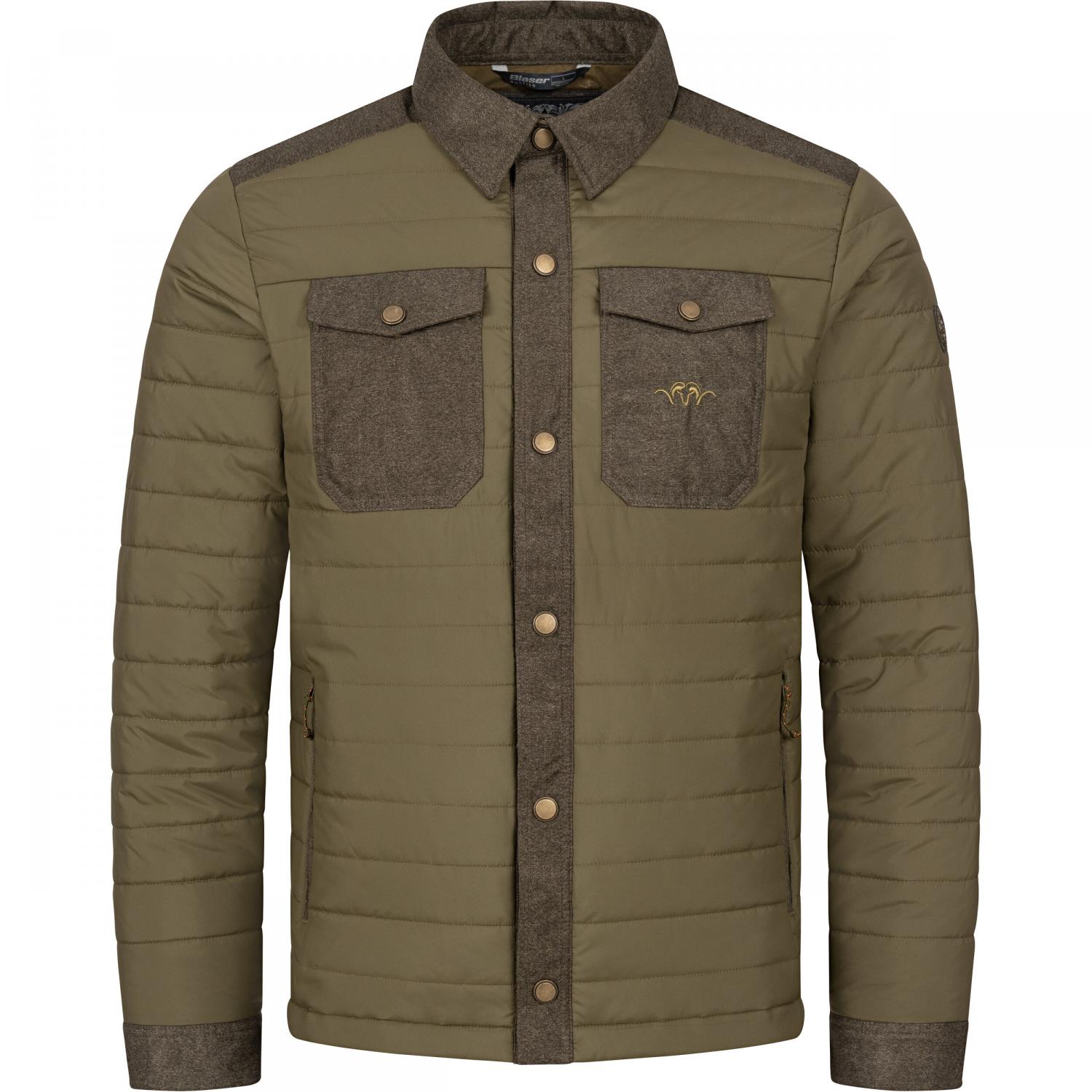  Ron Isolations Shacket Herren (Dunkel Oliv) 