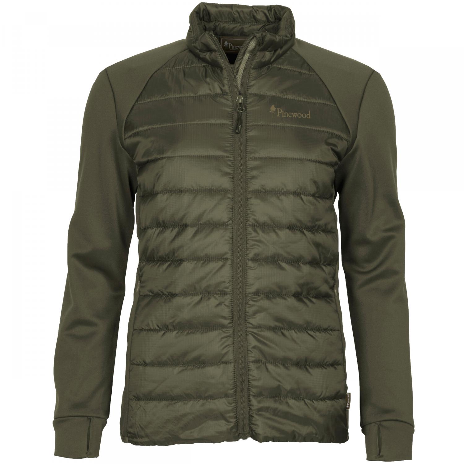  Finnveden Hybrid Power Fleece Jacke Damen (Olive) 