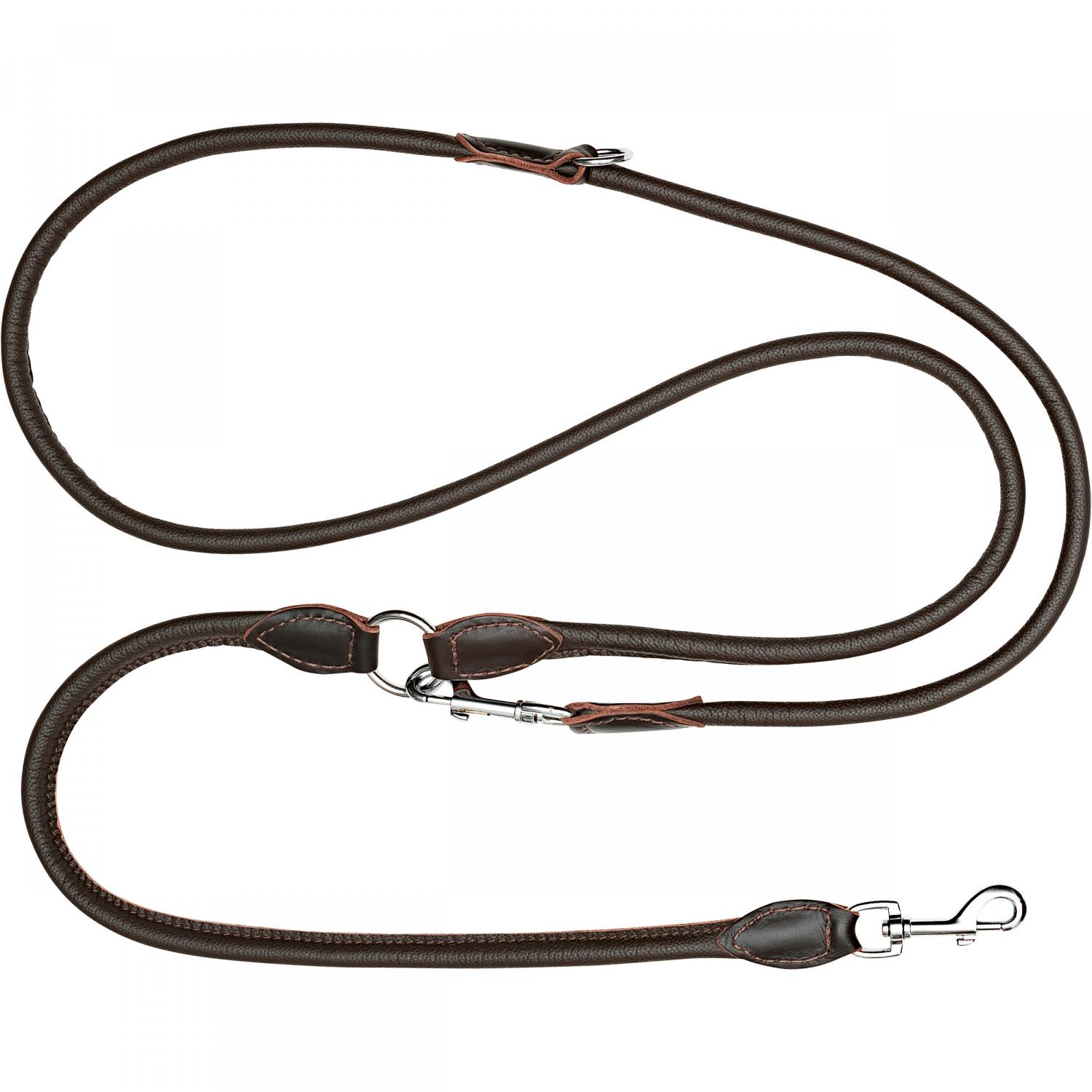  Leder Hundeleine (Braun) 