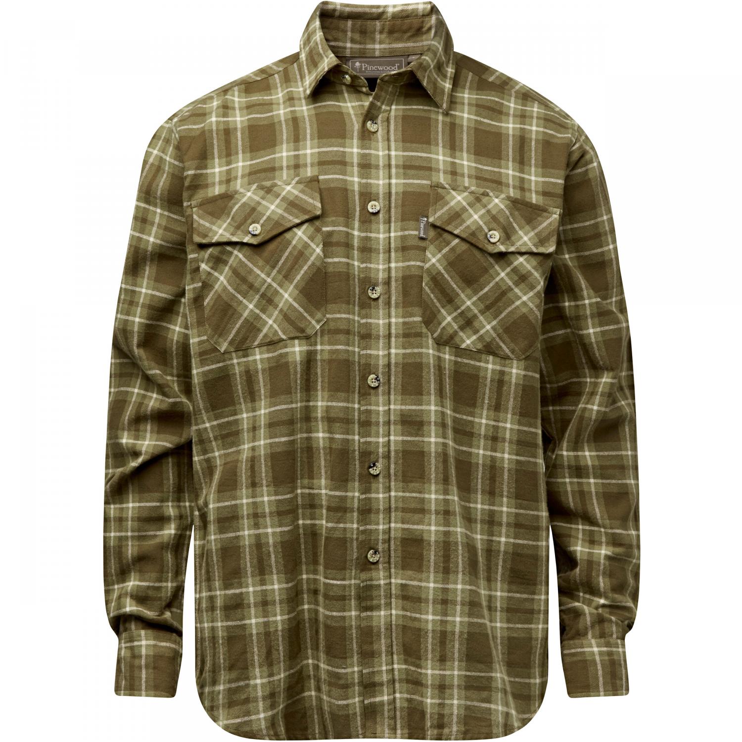  Härjedalen Shirt Herren (Olive Green) 