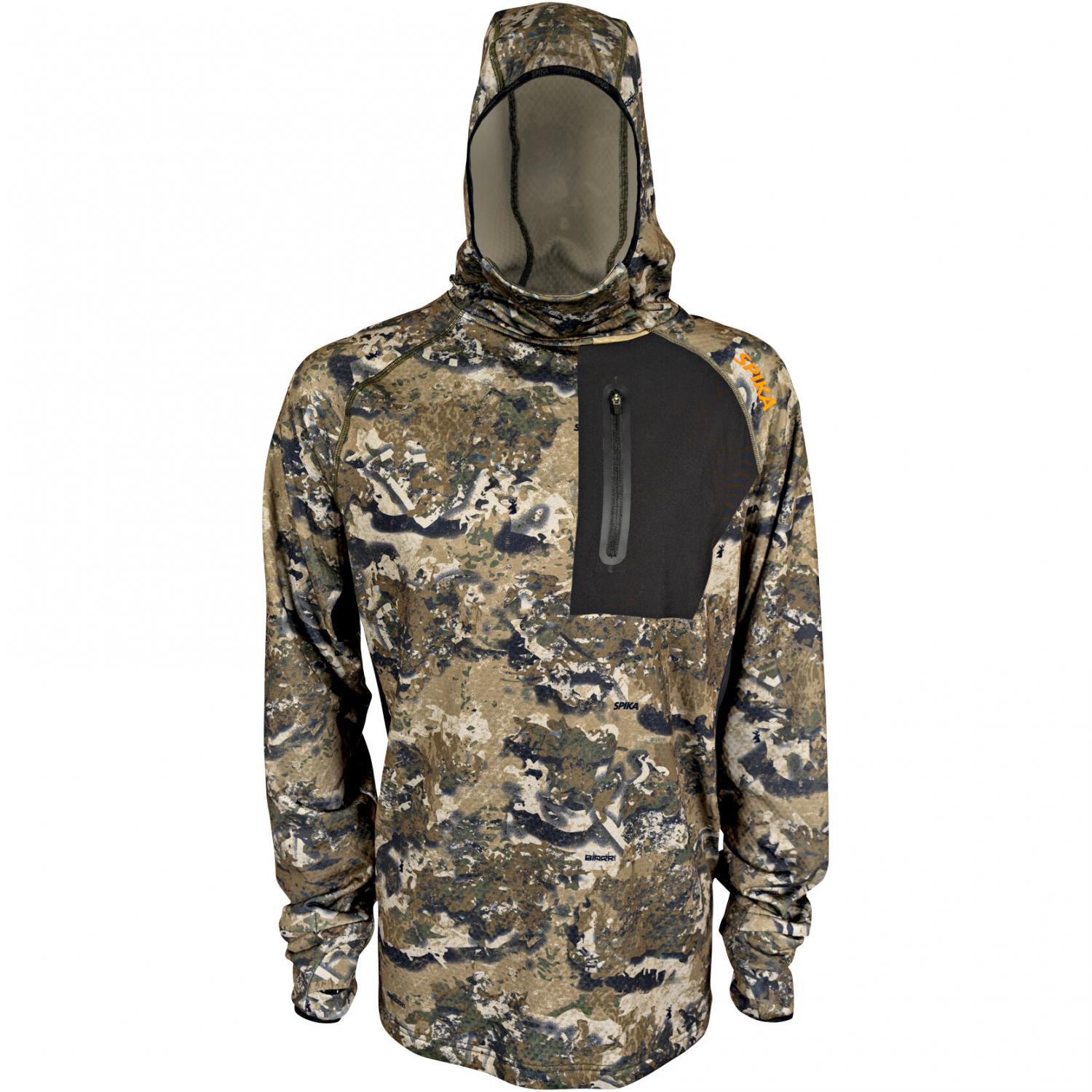  Microfleece Hoodie Herren (Biarri Camo) 