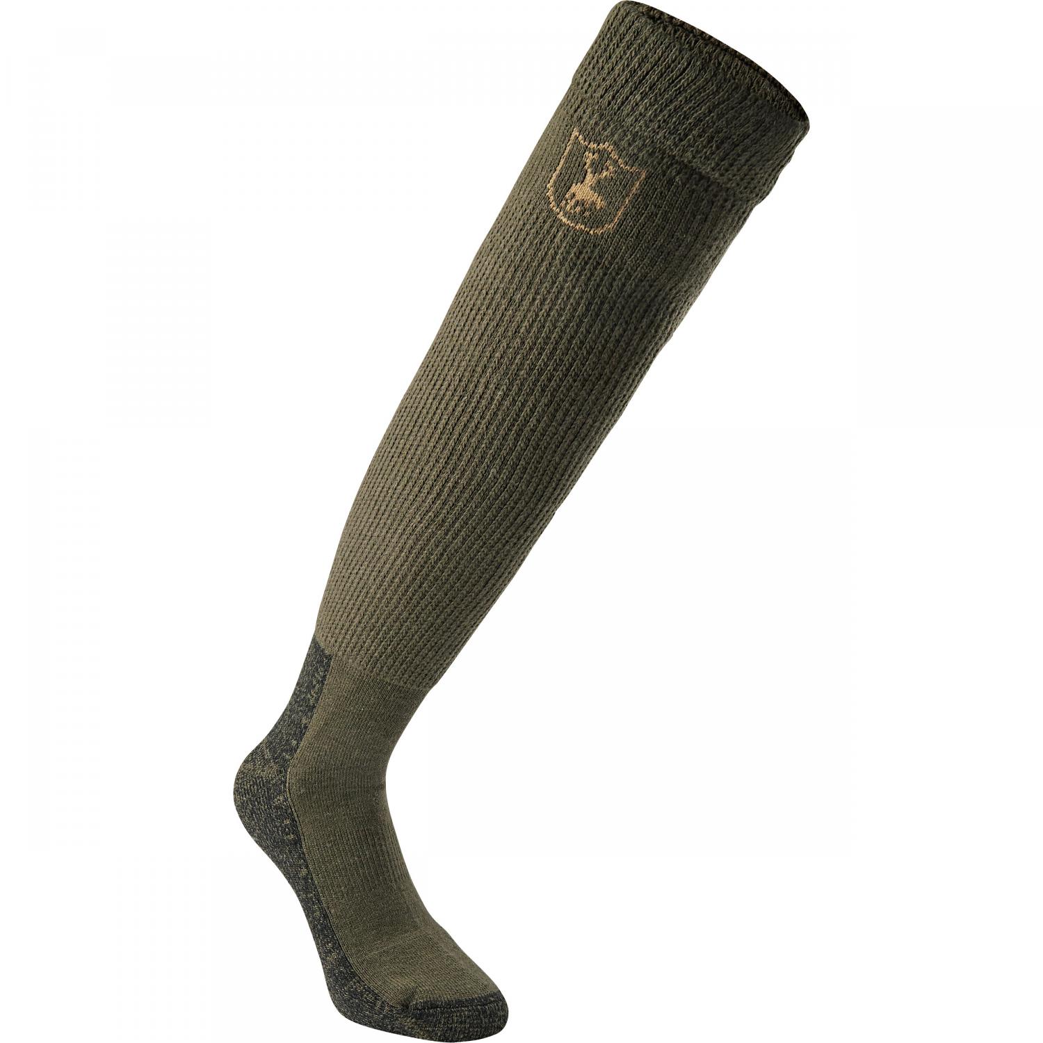  Woll Socken Deluxe, lang (Grape Leaf) 