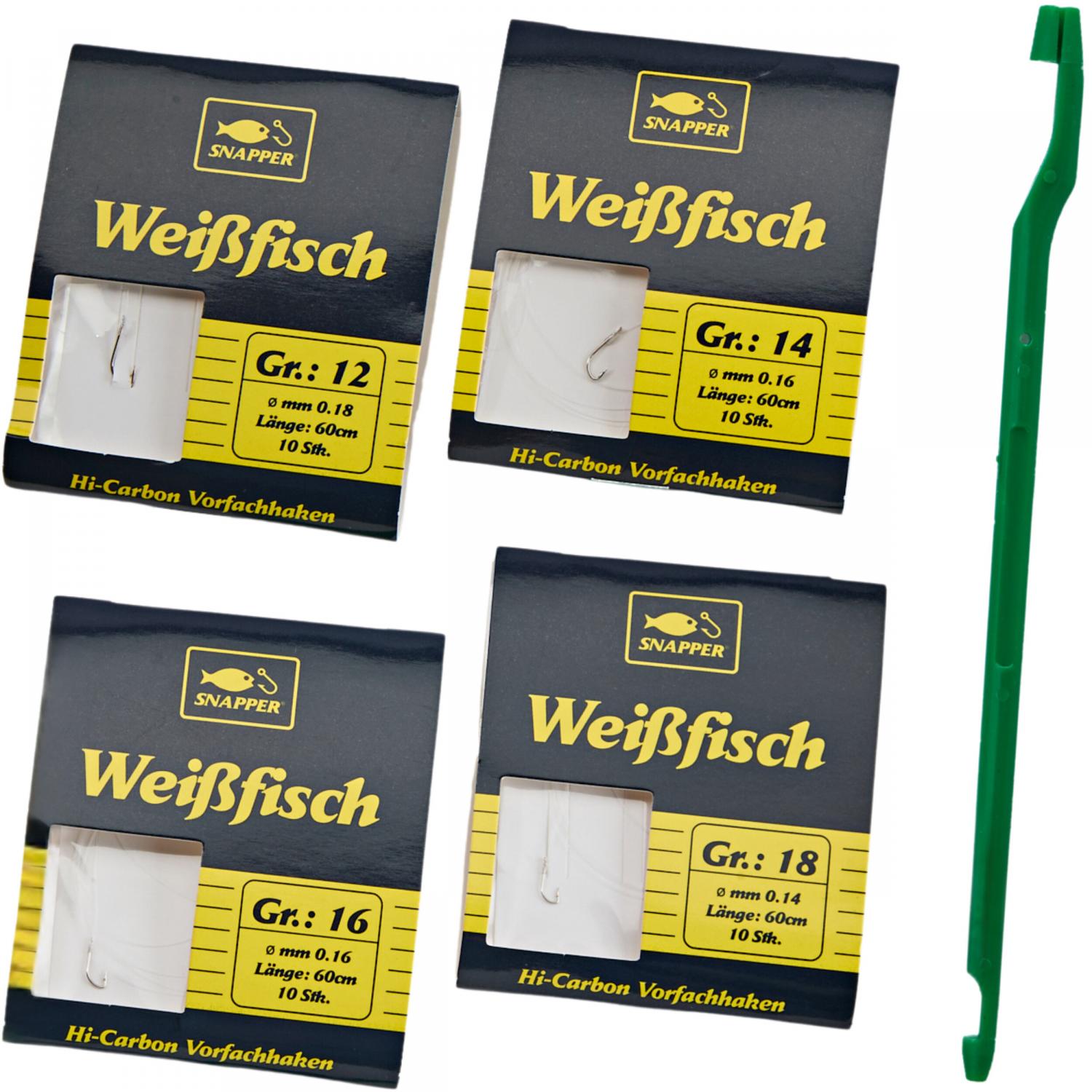  Haken Set Weißfisch 