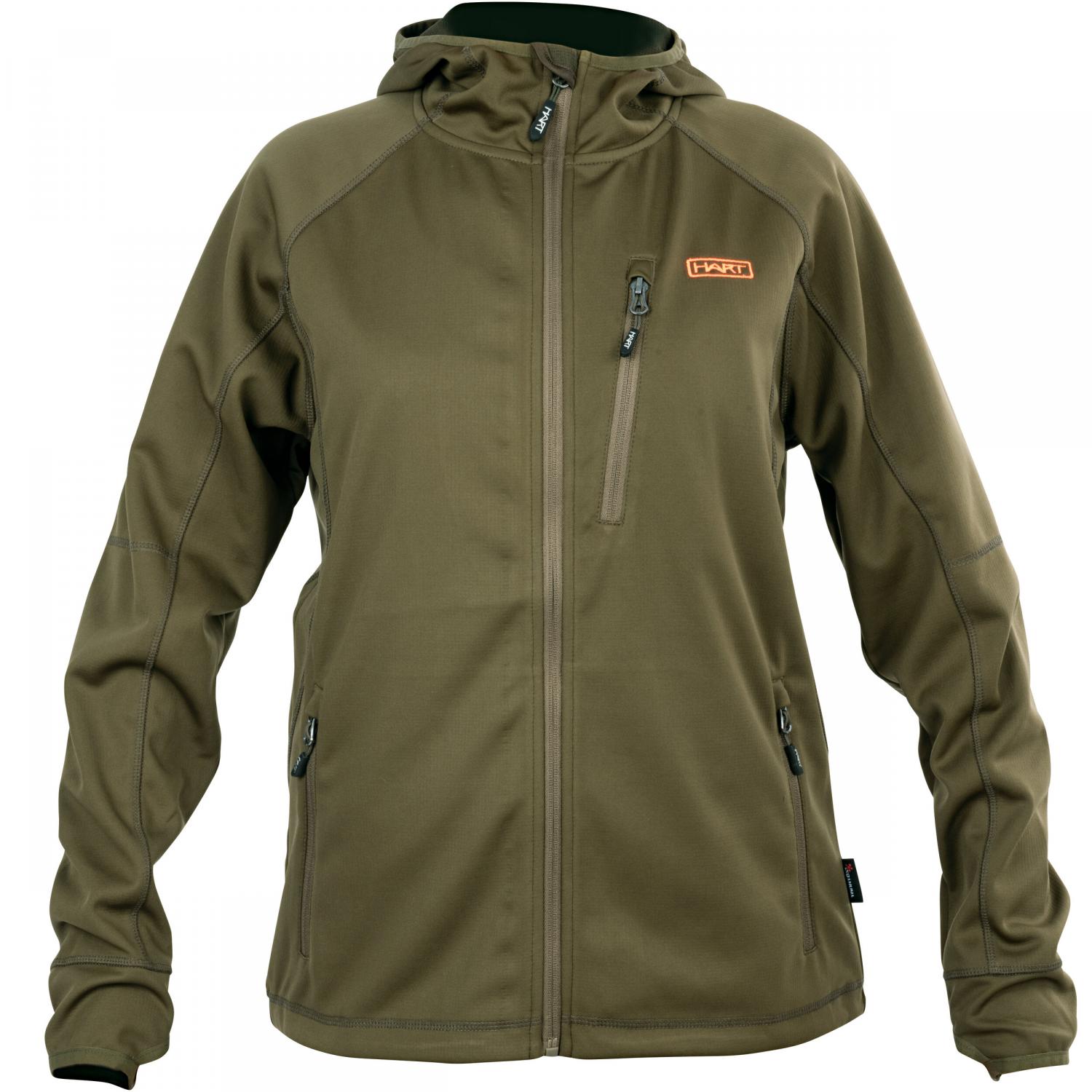  Stilk-HXT Insektenschutzjacke Damen (Dunkeloliv) 
