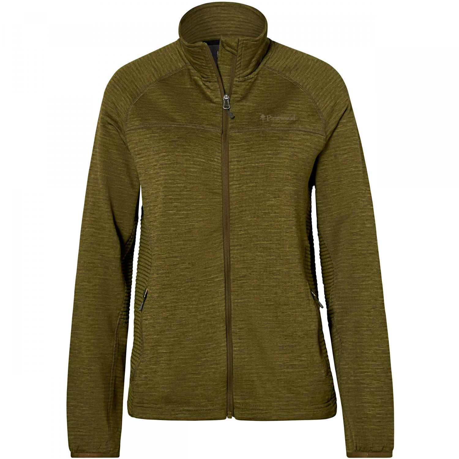  Abisko Fleece Women Jacket Damen (Olive Green) 