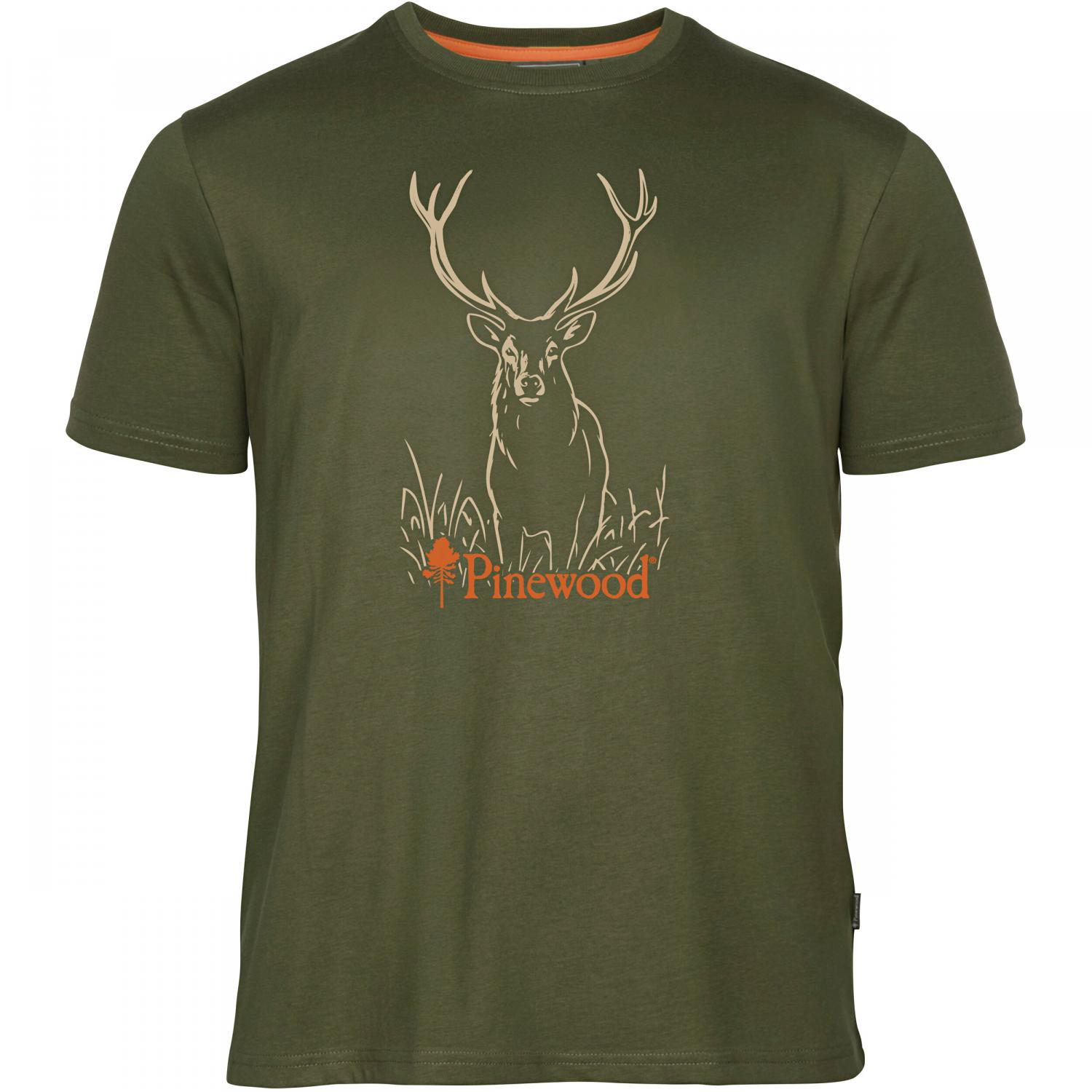  Red Deer T-Shirt Herren (Green) 