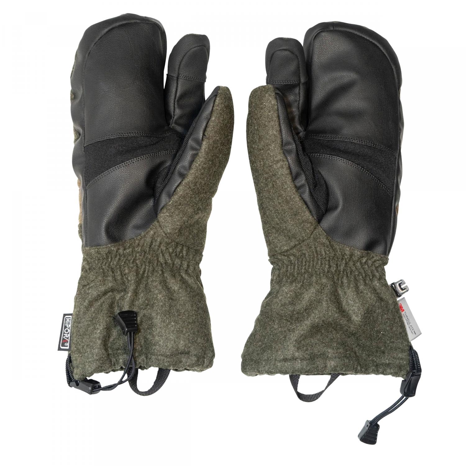  Jagdhandschuhe Zugerberg Unisex (Oliv/Schwarz) 