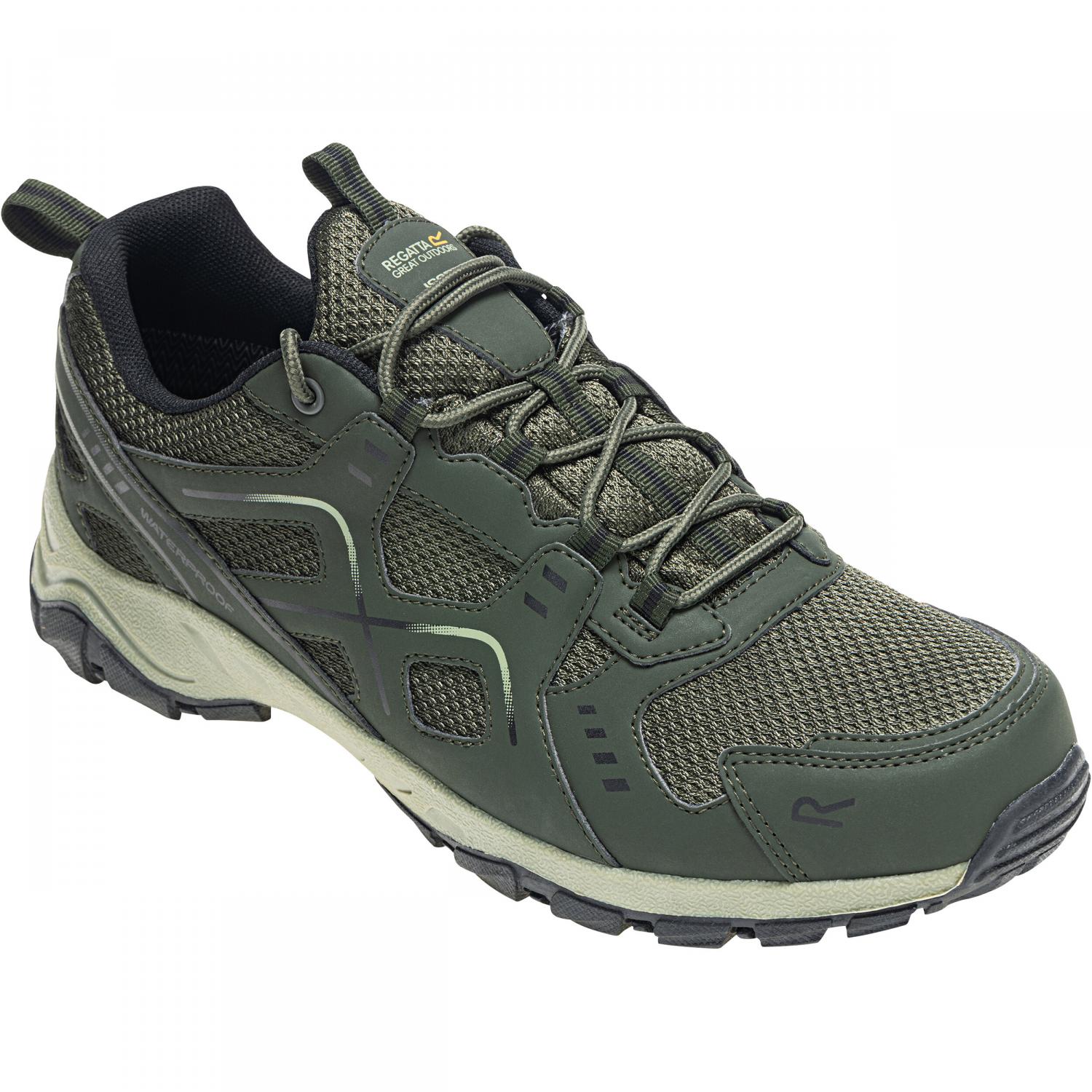  Vendeavour wasserdichte Walkingschuhe Herren (Dark Khaki) 