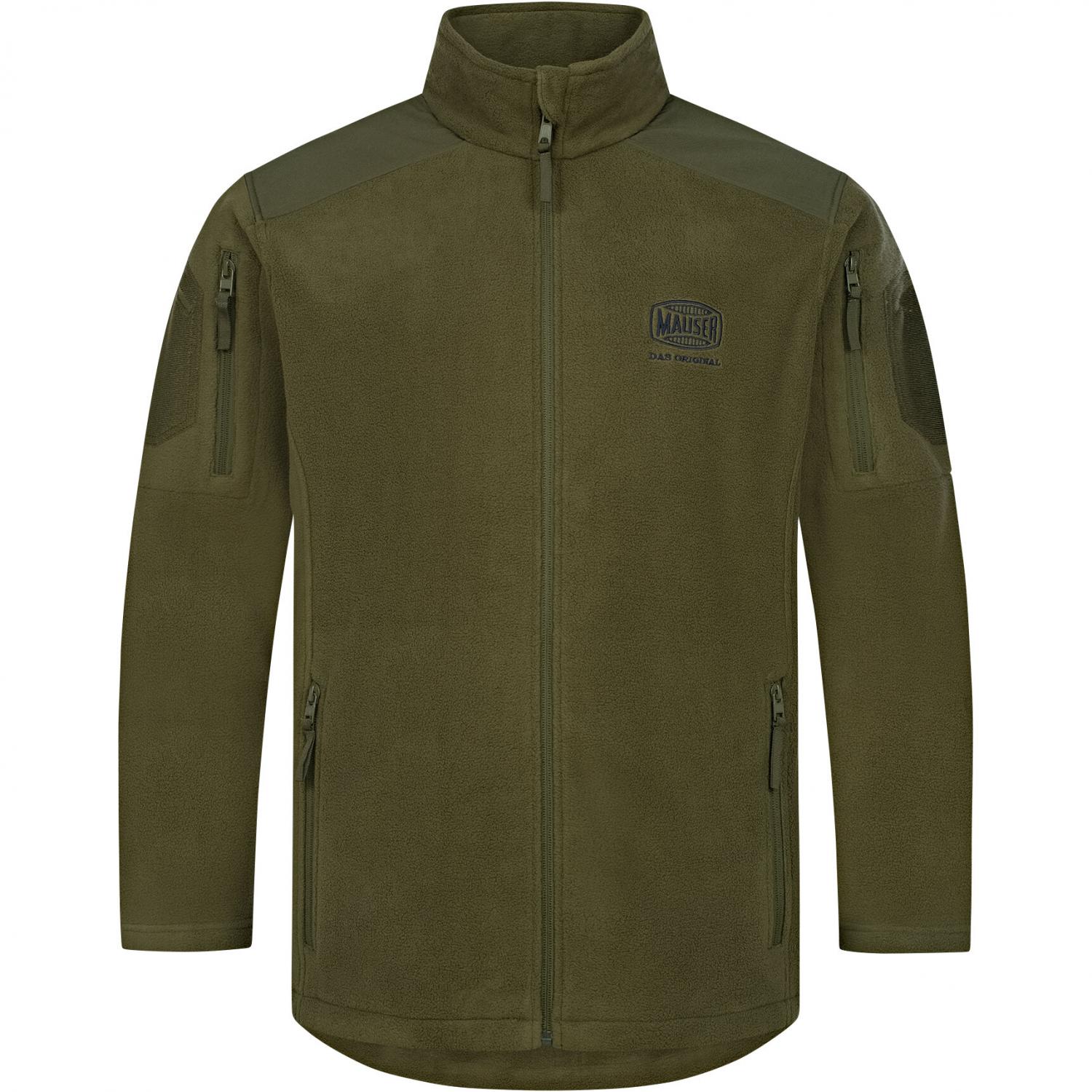  Silent Fleece Jacke Herren (Matt Oliv) 