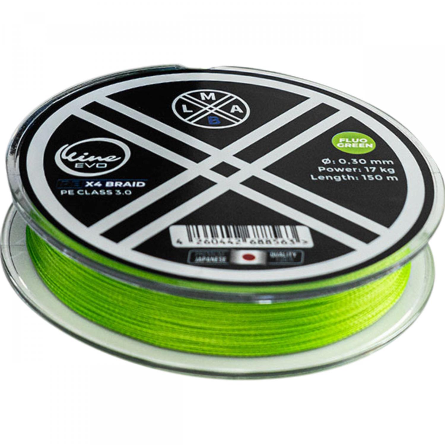  O-Line Evo PE X4 (Fluo Green) 