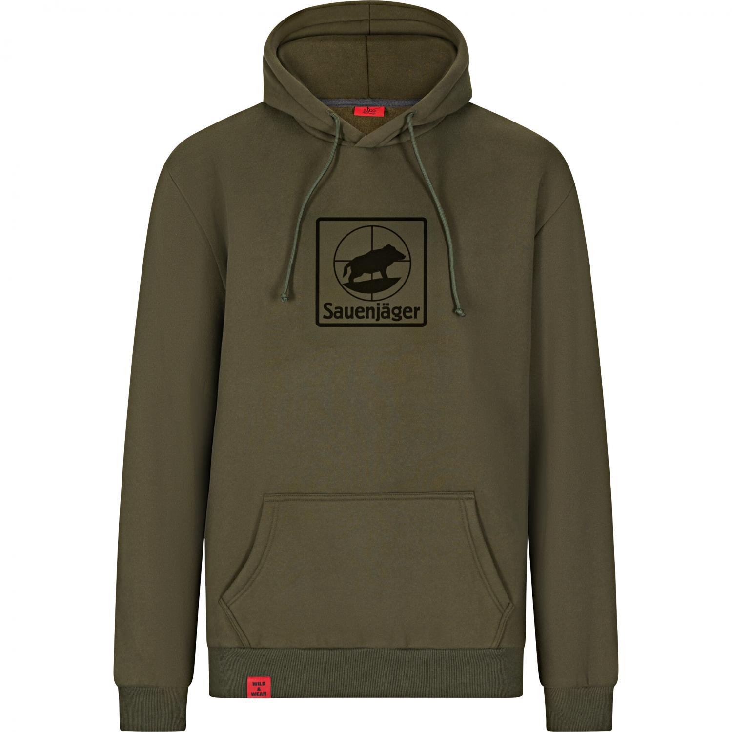  Wild & Wear Hoodie ‘Sauenjäger’ Men (Olive) 