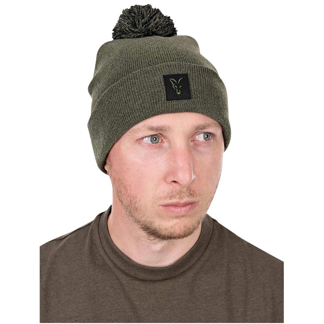  Collection Bobble Hat (Black/Orange) 