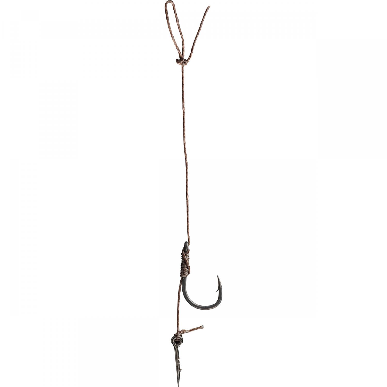  Snelled Feeder FT-1 Bayonet Rigs-Braid 