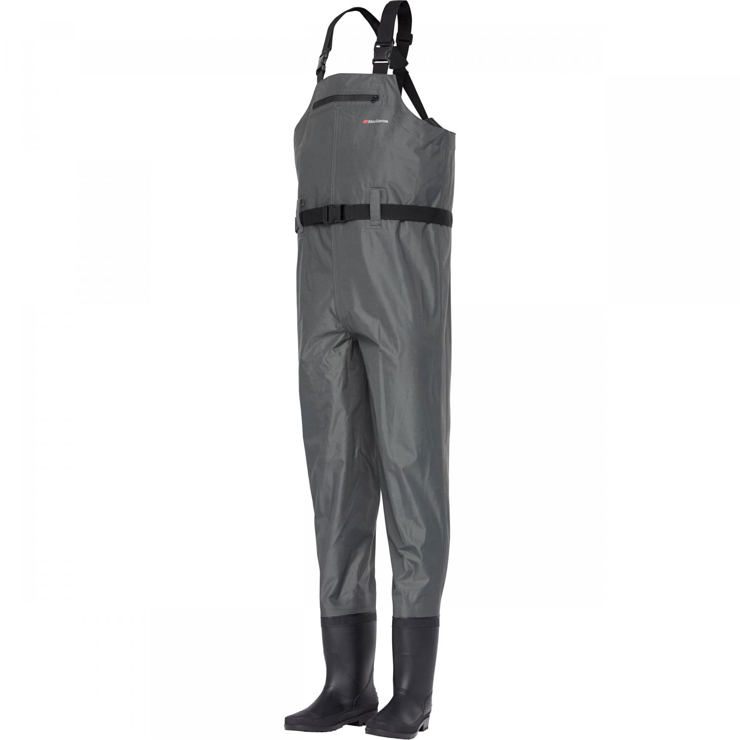  Nylon Chest Waders Herren (Dark Grey) 