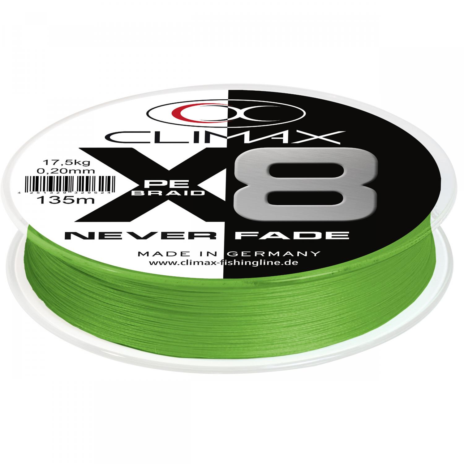 PE X8 Neverfade (chartreuse) 