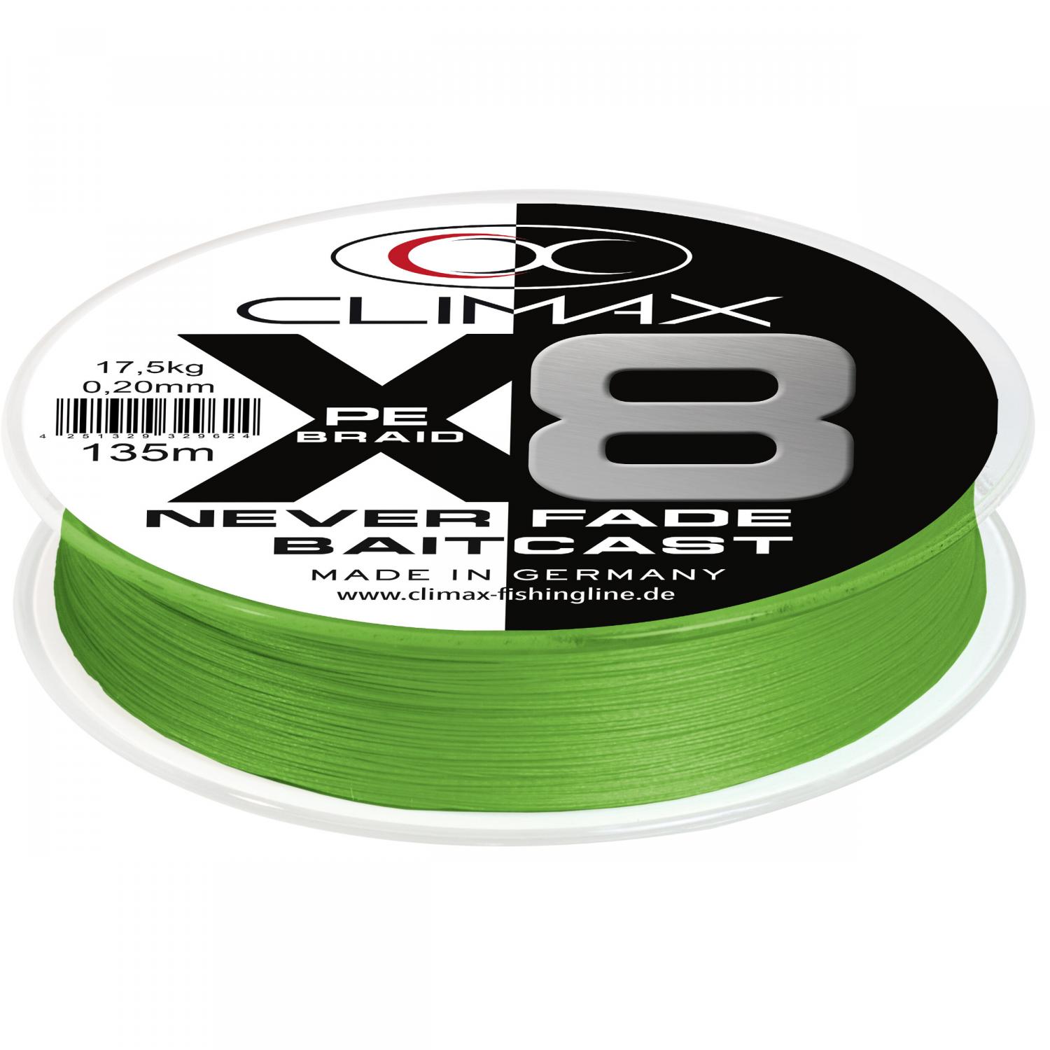  PE X8 Neverfade Baidcast (chartreuse) 