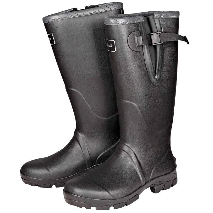 Gamakatsu G-Rubber Boots Herren (Dark Black) 