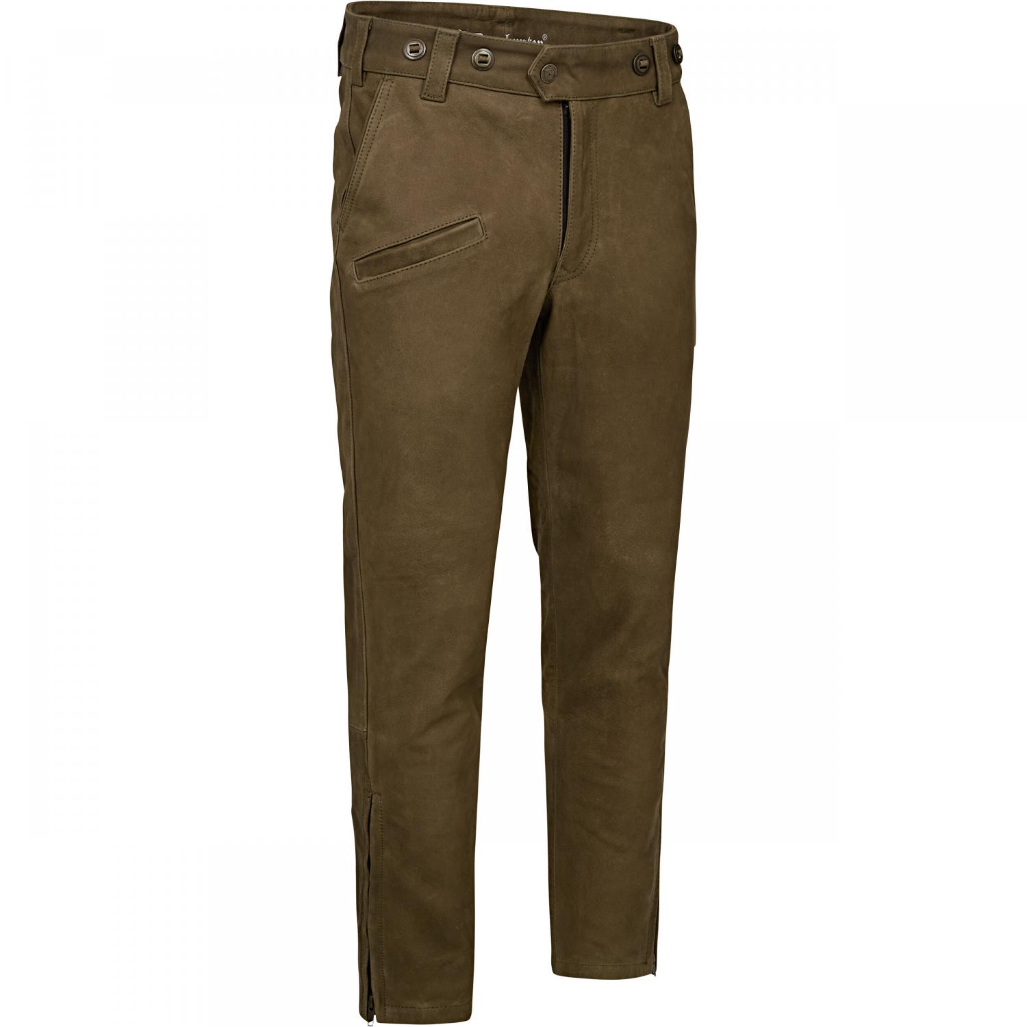 Strasbourg Lederstiefelhose Herren (Chocolate) 